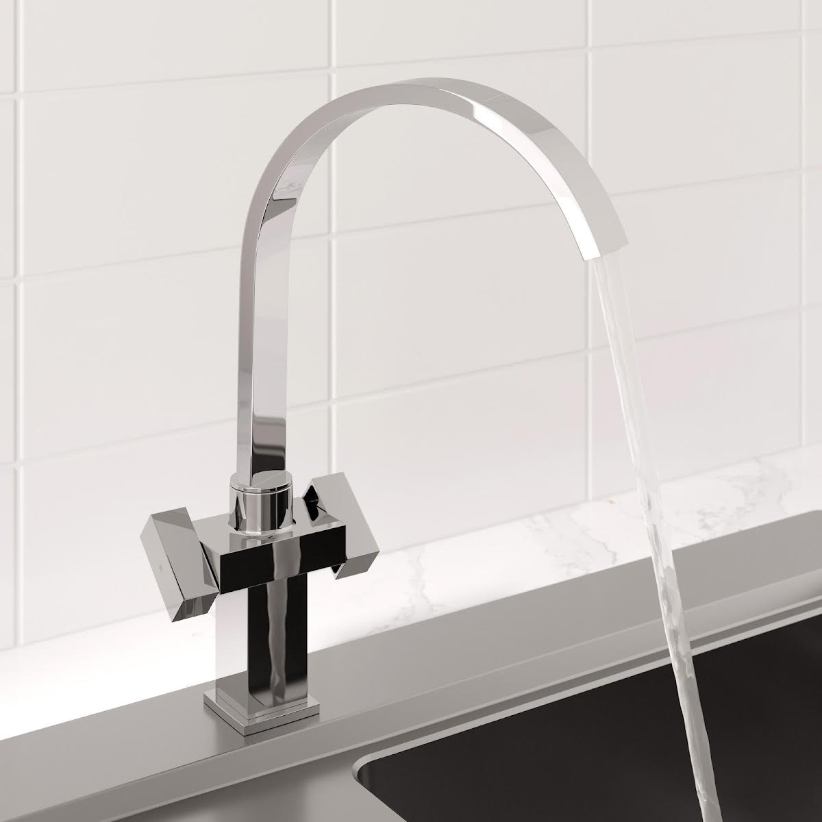 sauber-aarau-kitchen-mixer-tap-chrome