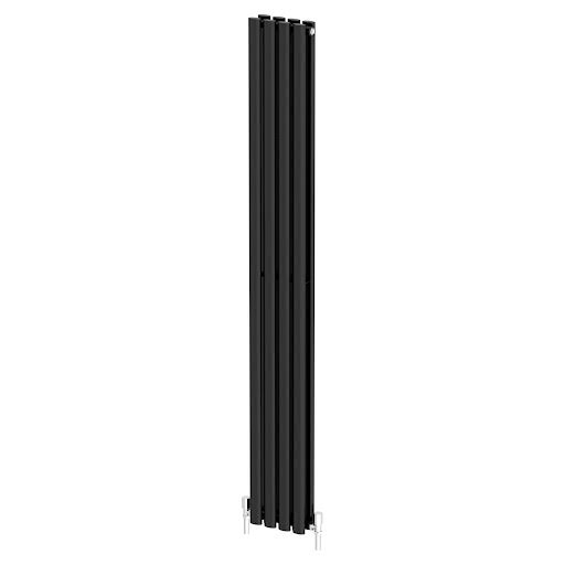 duratherm-vertical-oval-tube-double-panel-designer-radiator-1800-x-240mm-black