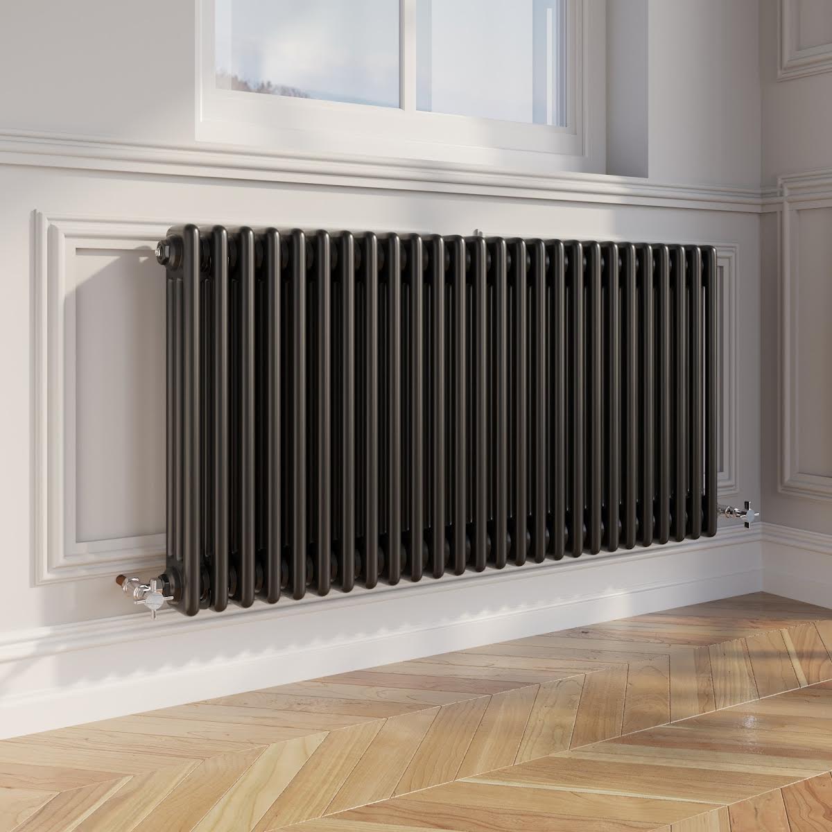 park-lane-traditional-colosseum-triple-bar-column-radiator-black-600-x-1190mm