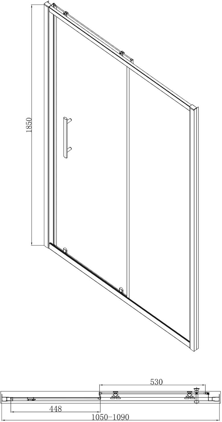 luxura-sliding-shower-enclosure-1100-x-800mm-with-tray-and-waste-6mm