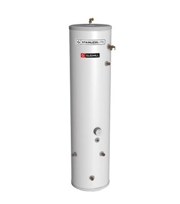 gledhill-stainless-lite-plus-slimline-open-vented-indirect-cylinder-210-litre