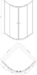 hydrolux-quadrant-shower-enclosure-800mm-with-non-slip-tray-and-waste-4mm