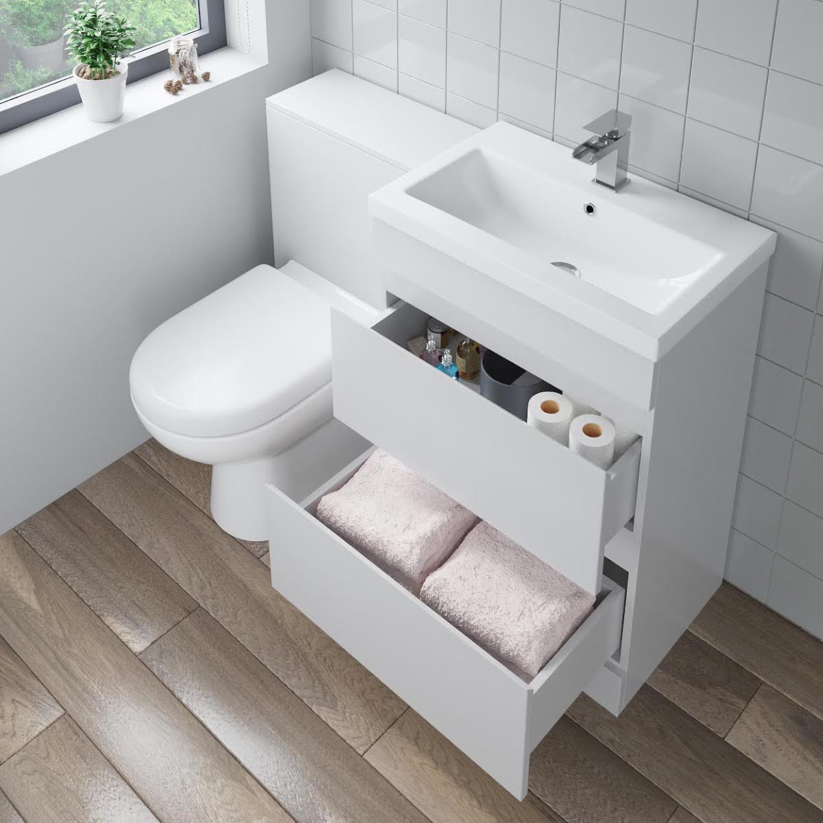 artis-centro-toilet-basin-vanity-unit-combination-with-drawers-1100mm-white-gloss