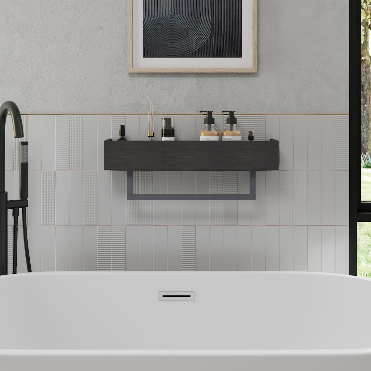 vitusso-idro-grey-wall-hung-bathroom-shelf-with-rail-600mm