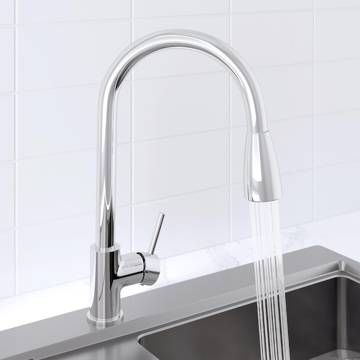 sauber-baden-pull-out-kitchen-tap-single-lever-chrome