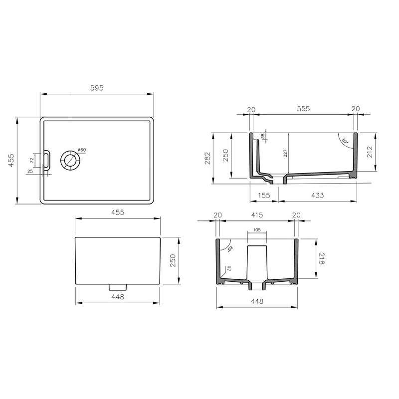 rangemaster-grange-595mm-x-455mm-1-bowl-gloss-white-ceramic-belfast-sink-inc-waste