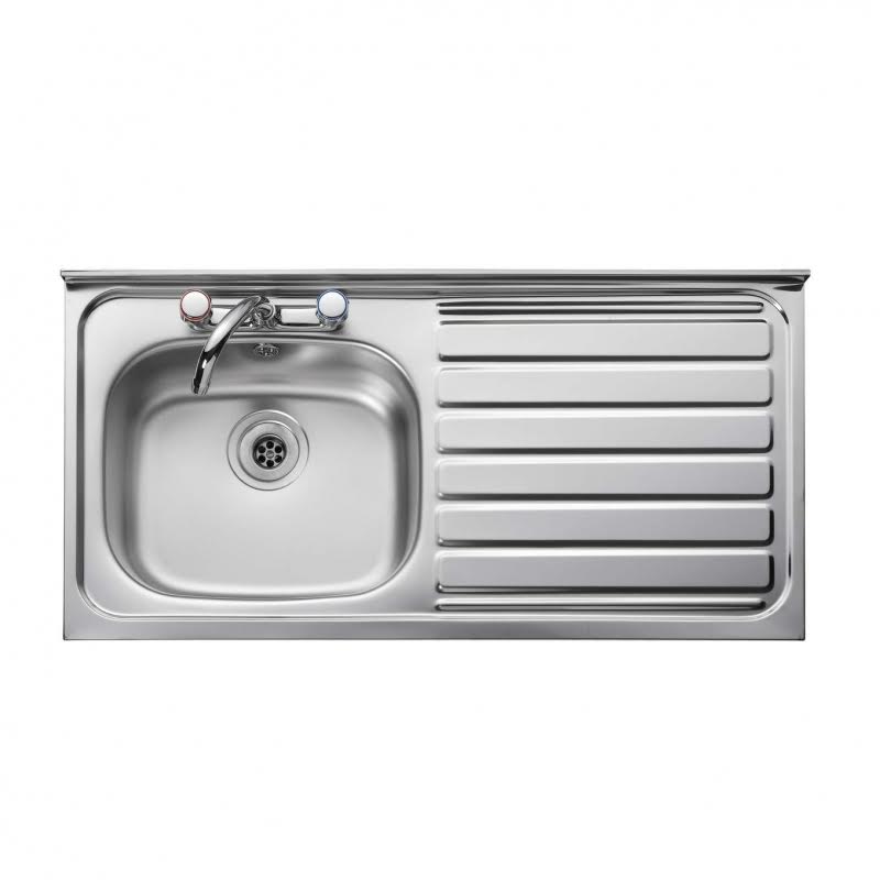 leisure-contract-1000x500-10-bowl-rhd-stainless-steel-satin-sit-on-sink-square-inc-waste