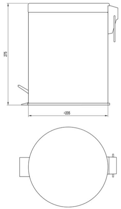 architeckt-round-chrome-5l-bin