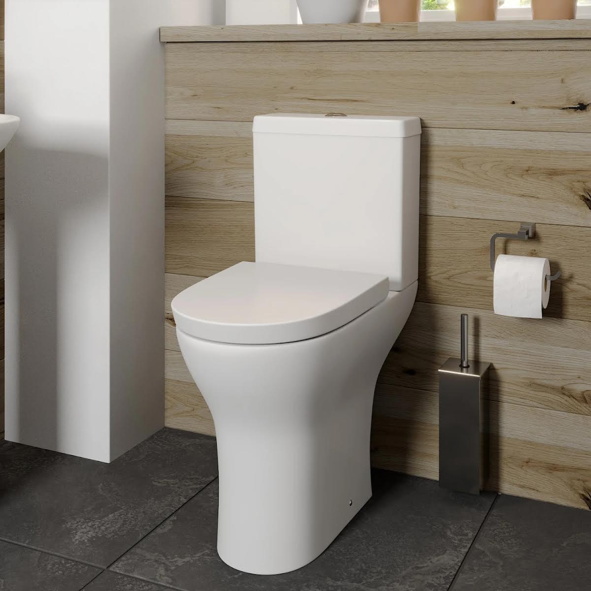 ceramica-arles-comfort-height-rimless-close-coupled-toilet-soft-close-seat