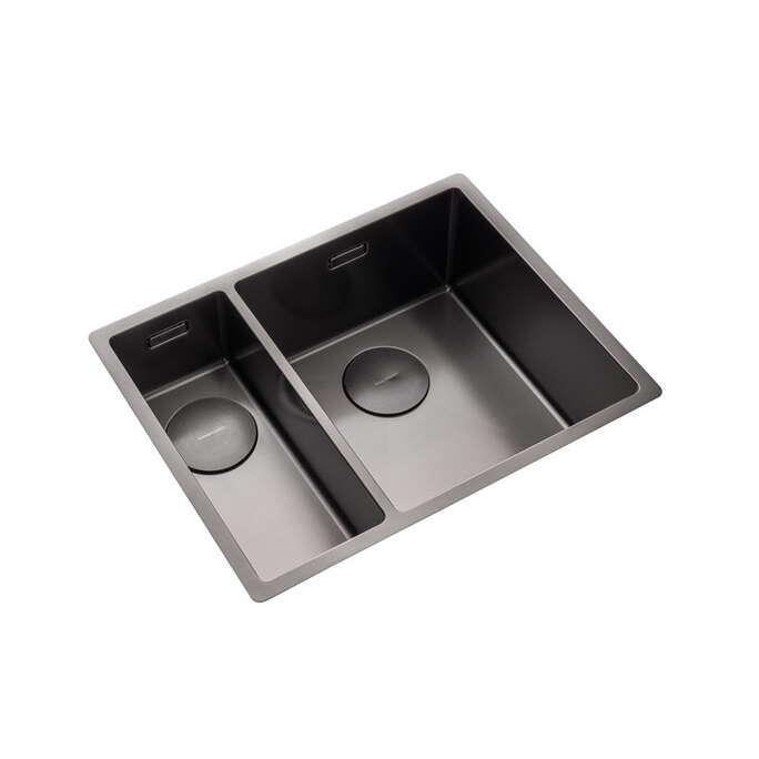 rangemaster-spectra-555mm-x-440mm-15-bowl-graphite-lh-stainless-steel-kitchen-sink-inc-waste