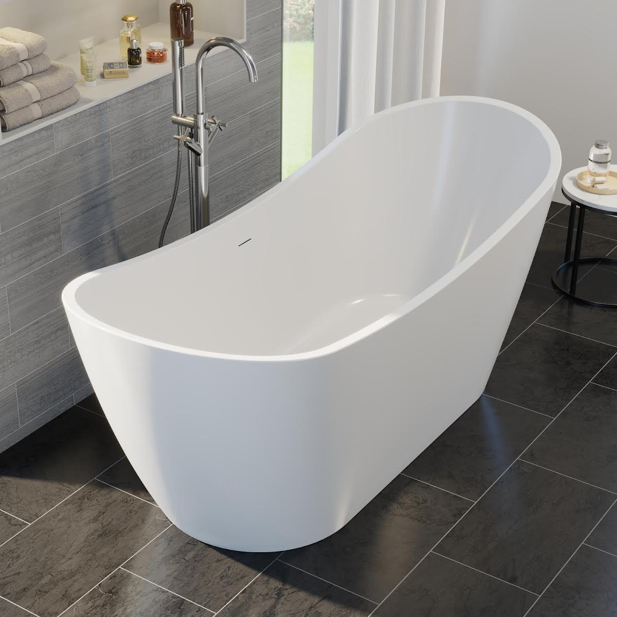 affine-montriond-freestanding-bath-1700mm-with-built-in-waste