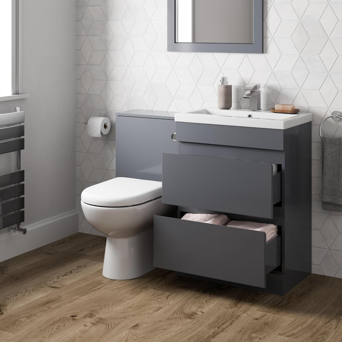 artis-centro-toilet-basin-vanity-unit-combination-with-drawers-1100mm-grey-gloss