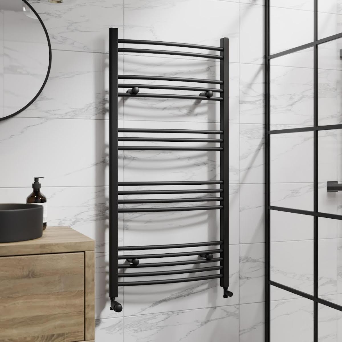 duratherm-curved-heated-towel-rail-matt-black-1200-x-600mm