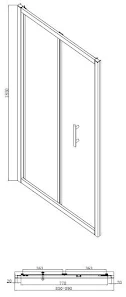 luxura-bifold-shower-door-900mm-with-900-x-900mm-non-slip-tray-and-waste-6mm-black