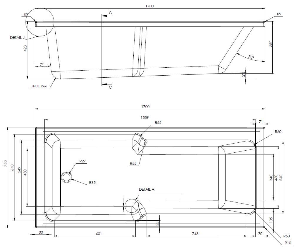 affine-single-ended-straight-shower-bath-1700mm