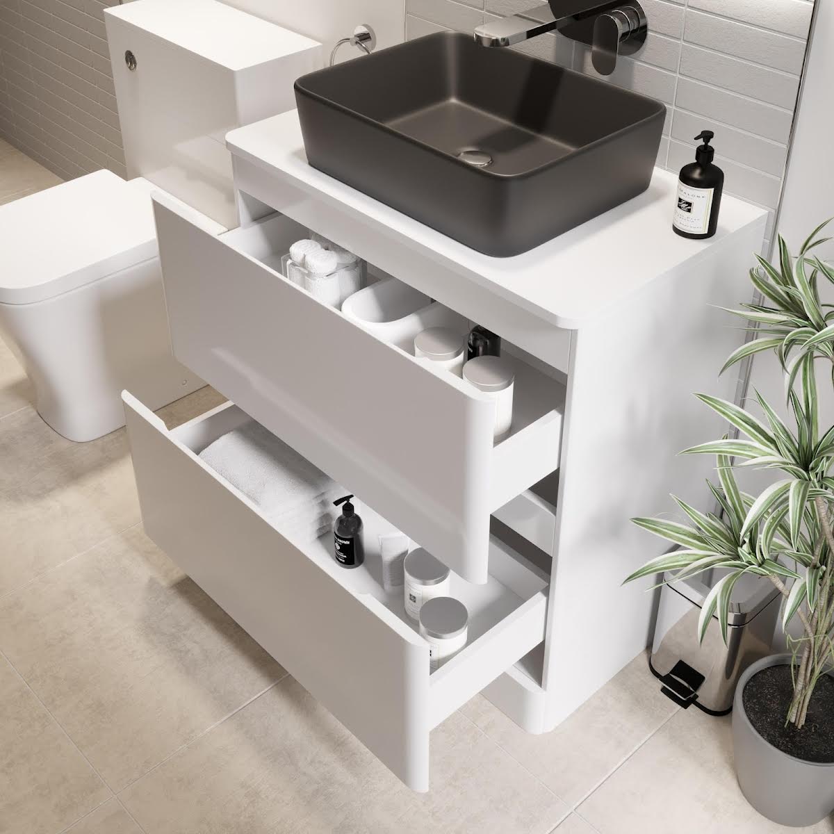 regis-forma-800mm-white-gloss-free-standing-countertop-vanity-unit-croix-black-basin