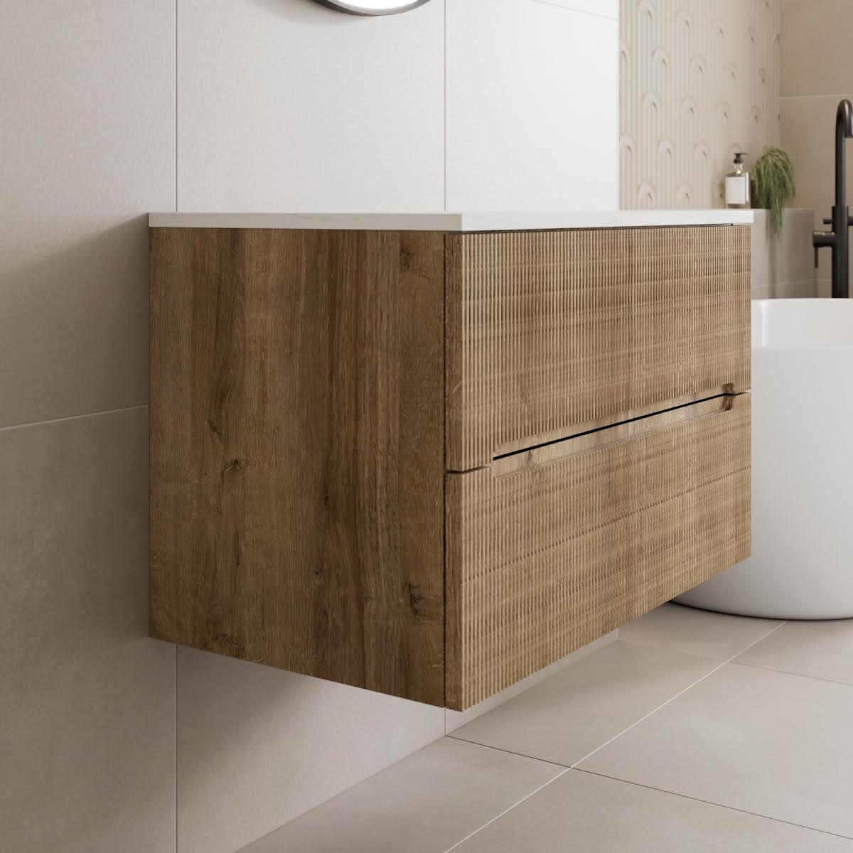 vitusso-fluted-wood-wall-hung-bathroom-vanity-unit-without-basin-800mm-white-marble-top