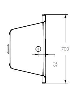 ceramica-single-ended-curved-bath-1600-x-700mm