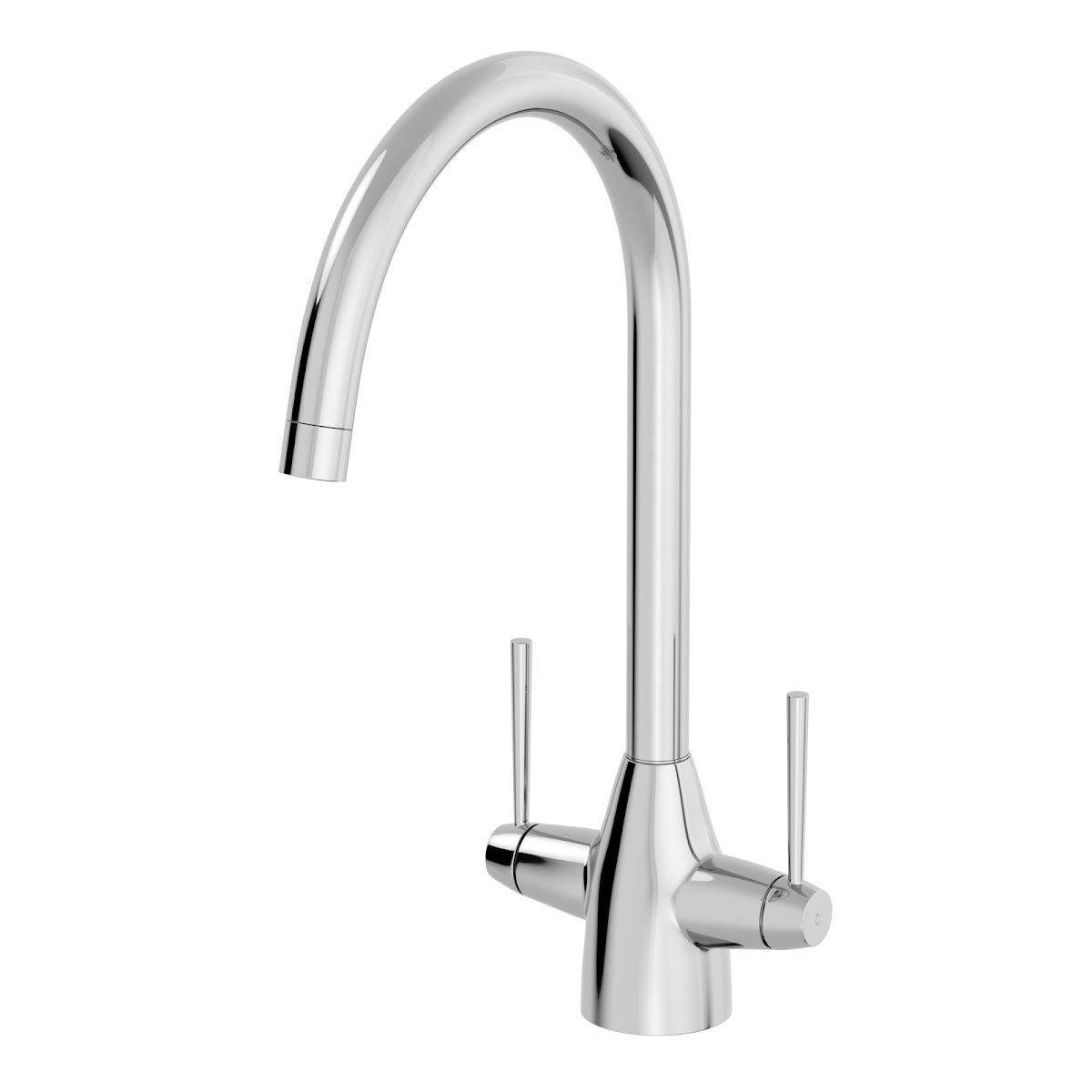 sauber-contour-kitchen-mixer-tap-chrome