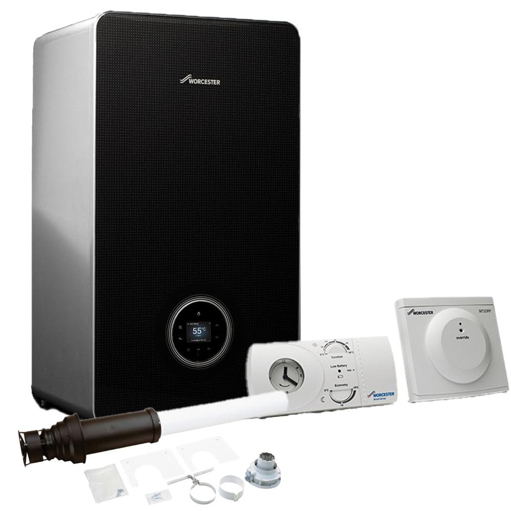 worcester-greenstar-8000-style-30kw-combi-gas-boiler-black-vertical-flue-mt20rf-thermostat