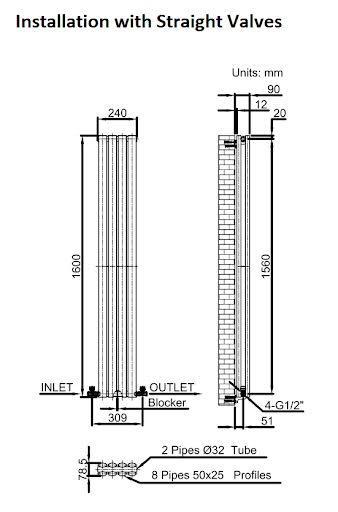 duratherm-vertical-oval-tube-double-panel-designer-radiator-1600-x-240mm-white