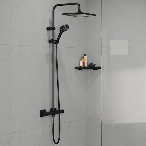 hansgrohe-vernis-shape-240-1jet-ecosmart-dual-head-thermostatic-mixer-shower-matt-black