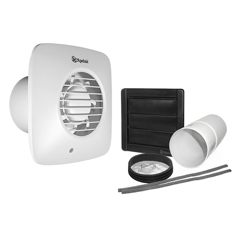 xpelair-simply-silent-standard-100mm-selv-bathroom-fan-with-humidstat-timer-wall-kit