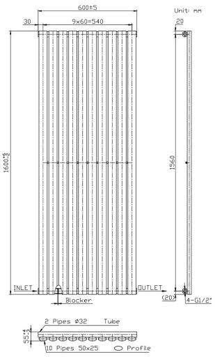 duratherm-vertical-oval-tube-single-panel-designer-radiator-1600-x-600mm-white