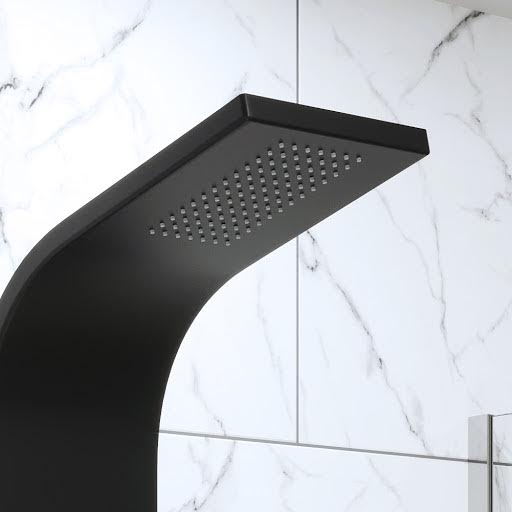 merano-thermostatic-shower-tower-panel-with-handset-2-body-jets-matt-black