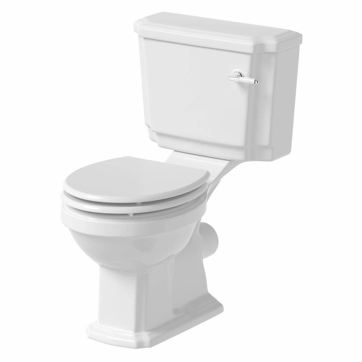 park-lane-traditional-soft-close-round-toilet-seat-top-fix-white