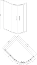 diamond-offset-quadrant-shower-enclosure-1200-x-800mm-right-hand-with-low-profile-non-slip-tray