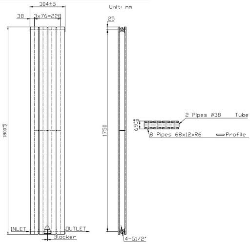 duratherm-vertical-double-flat-panel-designer-radiator-1800-x-304mm-white