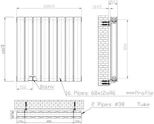 duratherm-horizontal-double-flat-panel-designer-radiator-600-x-608mm-black