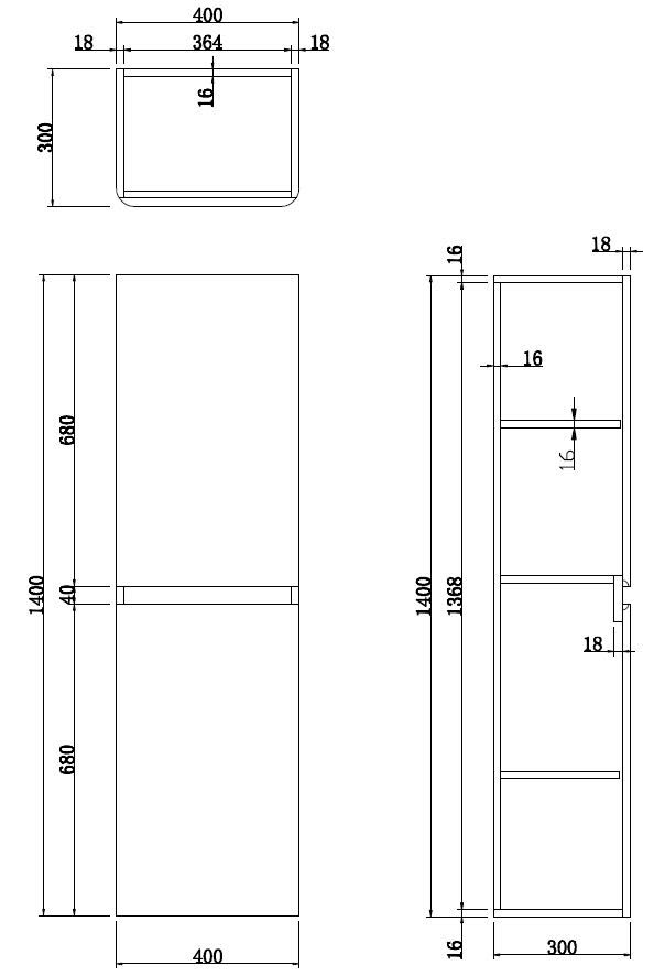 regis-forma-anthracite-grey-wall-hung-tall-bathroom-cabinet-1400-x-400mm