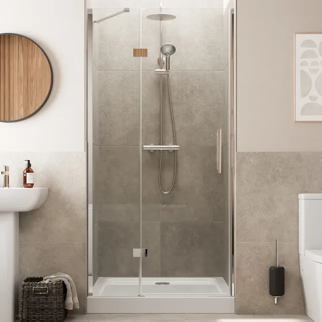 diamond-frameless-hinged-shower-door-1000mm-with-1000-x-700mm-raised-tray-and-waste-8mm