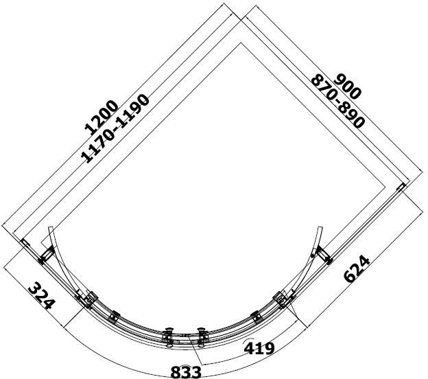 diamond-frameless-offset-quadrant-shower-enclosure-1200-x-900mm-with-easy-plumb-tray-left-entry-8mm