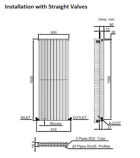 duratherm-vertical-oval-tube-double-panel-designer-radiator-1600-x-600mm-anthracite