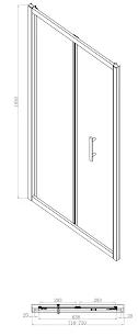 luxura-bifold-shower-enclosure-760-x-760mm-with-raised-tray-6mm-black