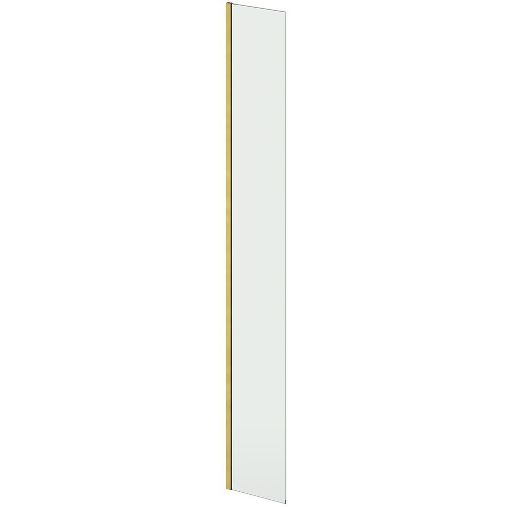 diamond-walk-in-shower-screens-with-1700-x-900mm-tray-fixed-return-panel-8mm-brushed-brass