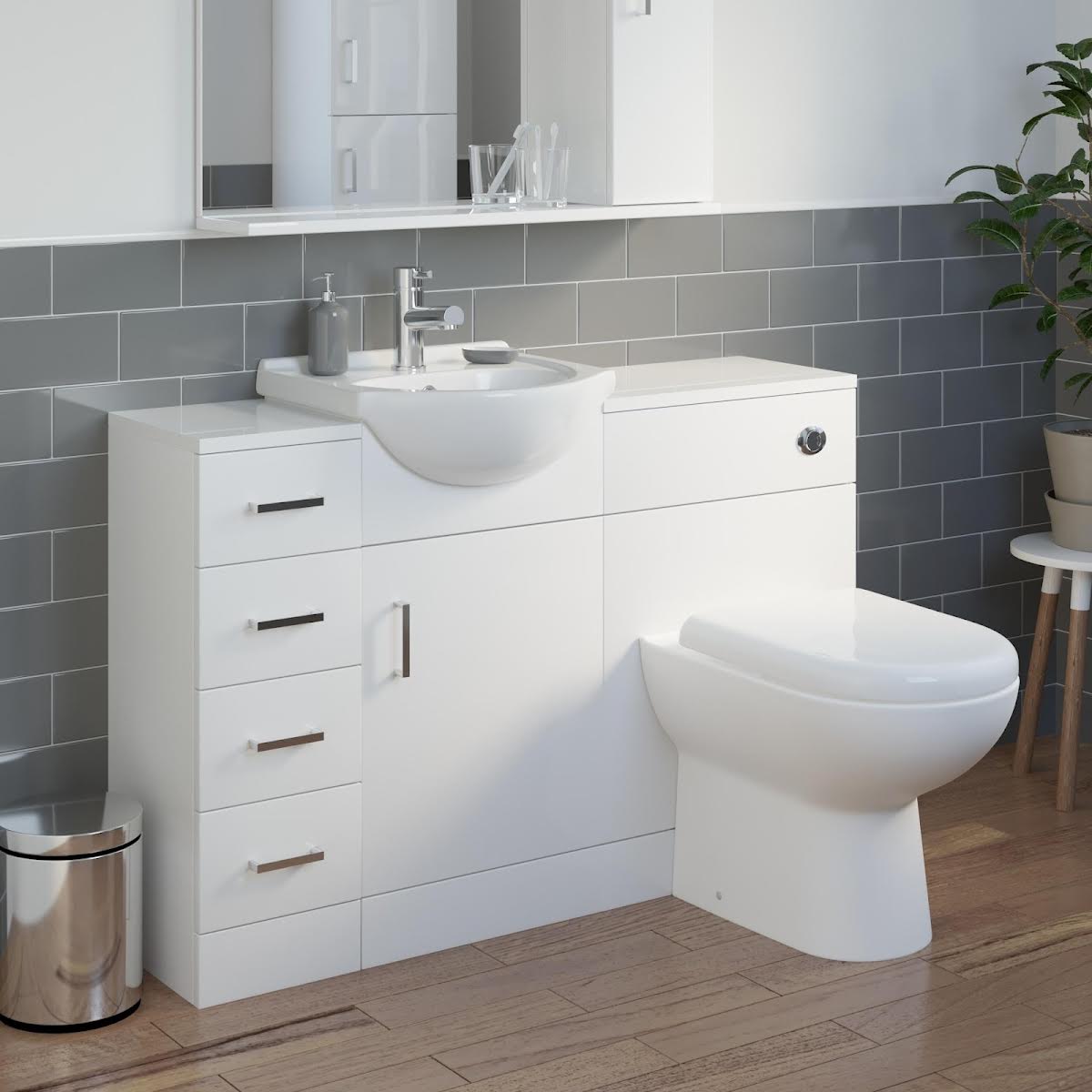 alpine-white-gloss-toilet-basin-vanity-unit-combination-with-drawer-unit-1165mm