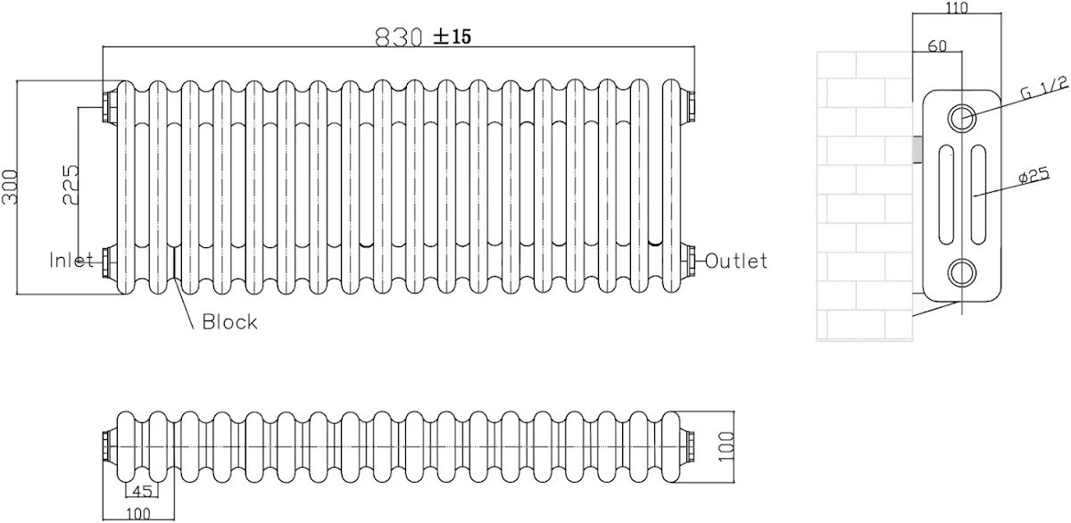 park-lane-traditional-colosseum-triple-bar-column-radiator-black-300-x-830mm