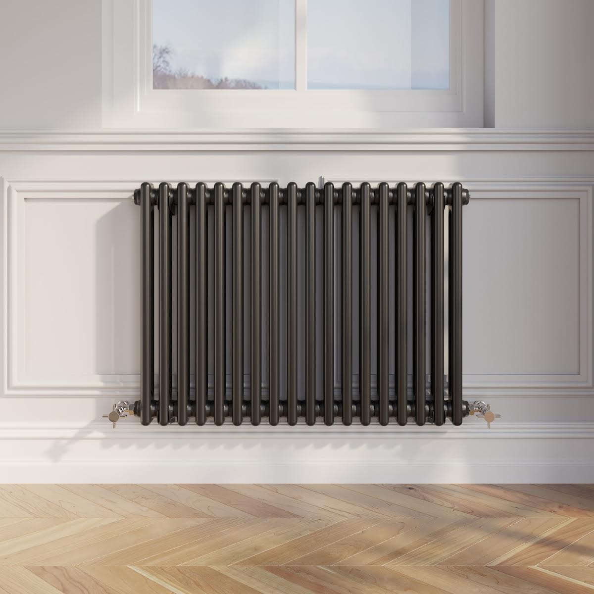 park-lane-traditional-colosseum-double-bar-column-radiator-black-600-x-830mm