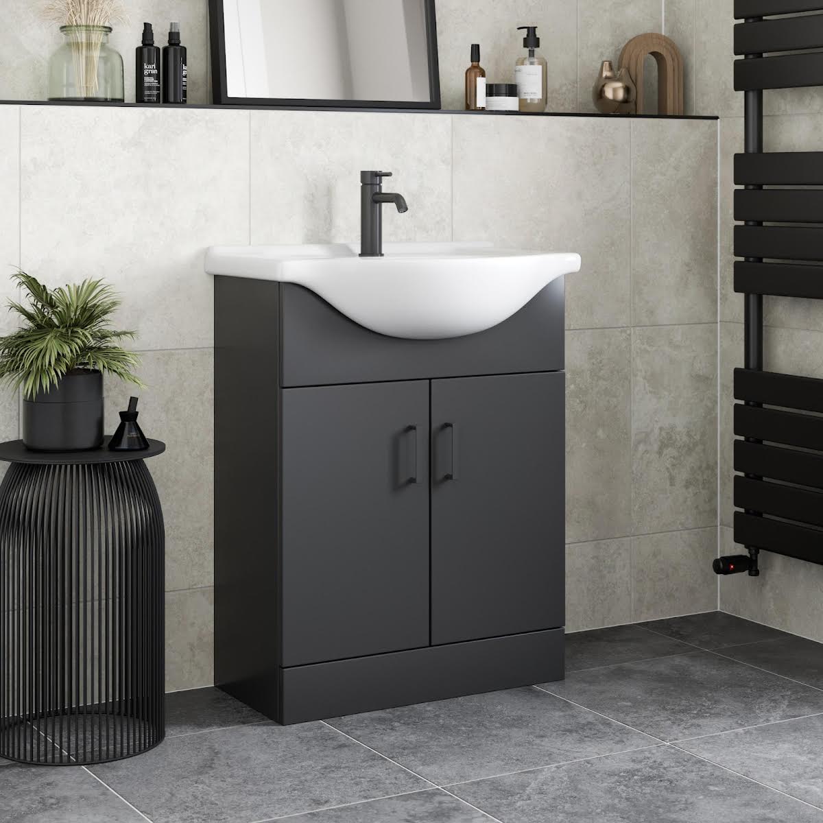 alpine-black-freestanding-vanity-unit-with-basin-650mm