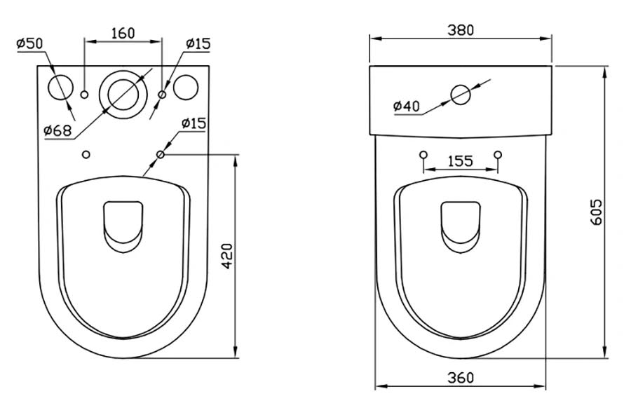 ceramica-arles-comfort-height-rimless-close-coupled-toilet-soft-close-seat