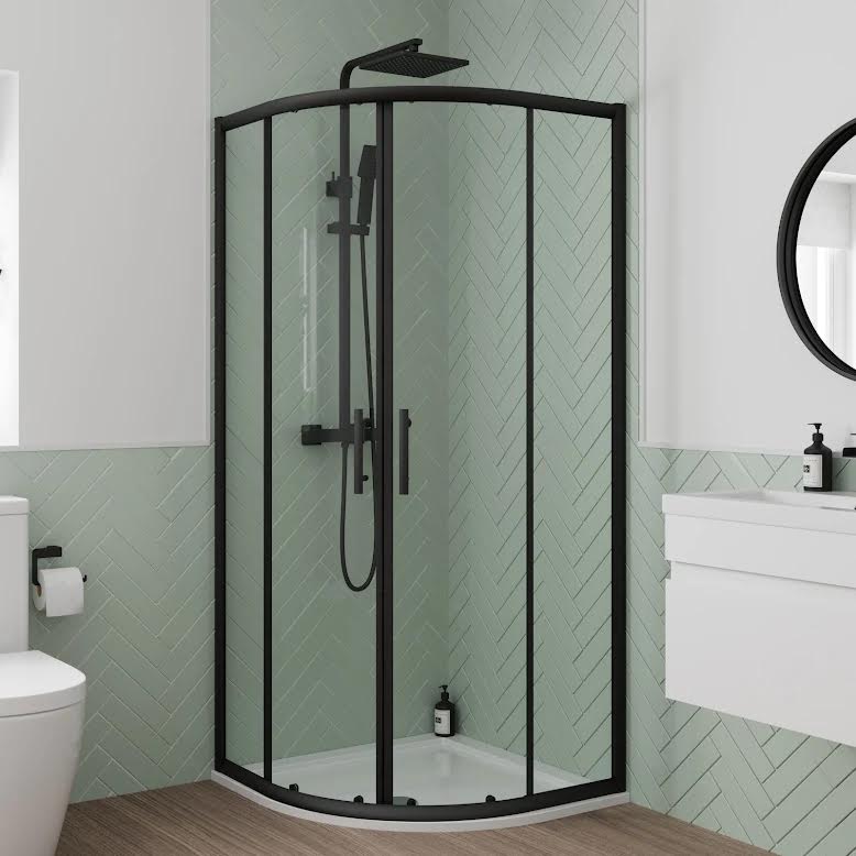 luxura-quadrant-shower-enclosure-800mm-6mm-black