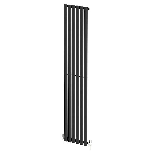 duratherm-vertical-oval-tube-single-panel-designer-radiator-1800-x-360mm-black