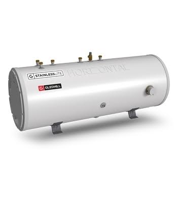 gledhill-stainless-lite-plus-horizontal-solar-unvented-indirect-cylinder-180-litre