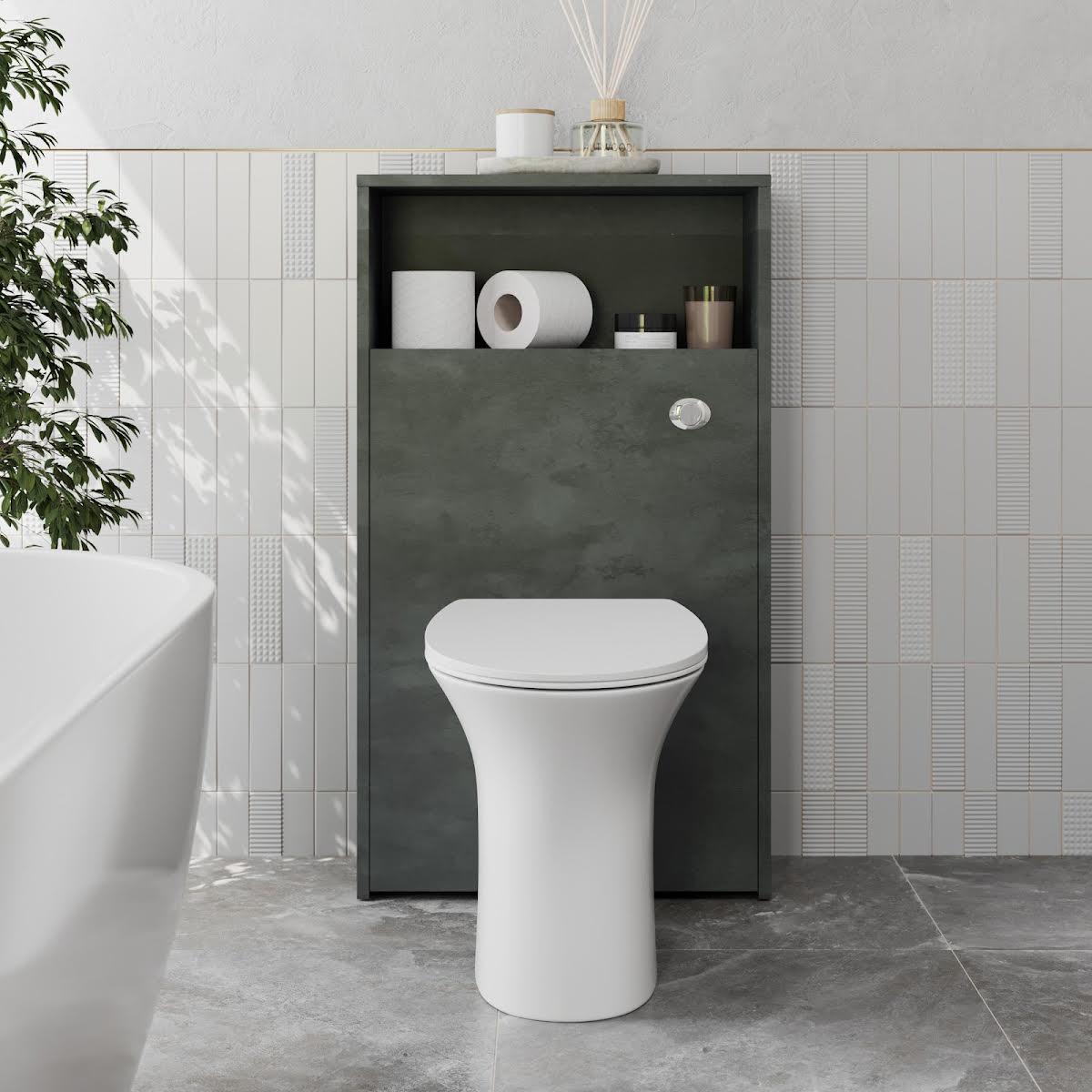 vitusso-idro-grey-back-to-wall-toilet-unit-affine-rennes-rimless-toilet-600mm