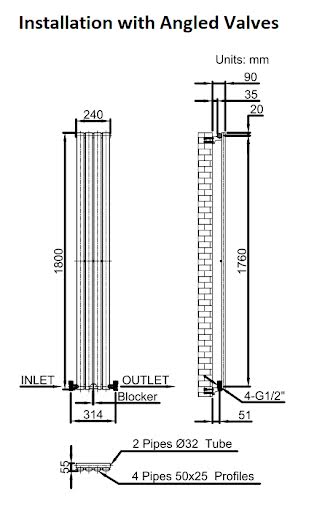 duratherm-vertical-oval-tube-single-panel-designer-radiator-1800-x-240mm-white