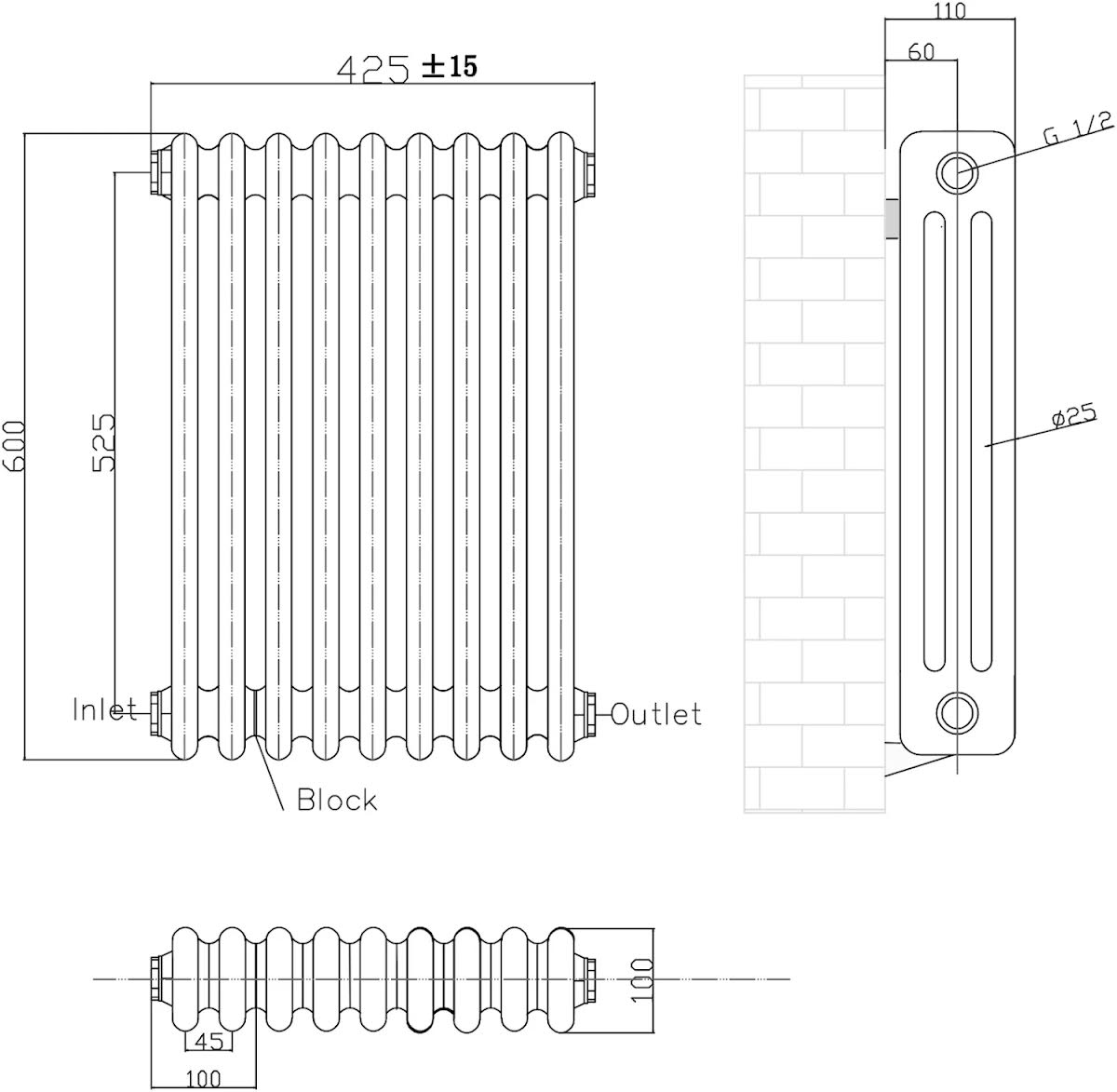 park-lane-traditional-colosseum-triple-bar-column-radiator-black-600-x-425mm